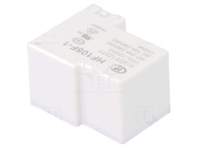 Releu electromagnetic SPDT 12VDC 20A PCB 277VAC foto