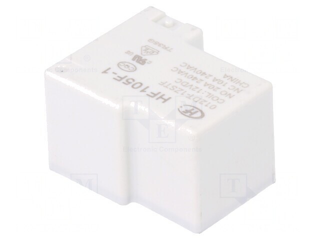 Releu electromagnetic SPDT 12VDC 20A PCB 277VAC