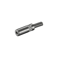 Mufa Jack 3.5 mm stereo mama metal Goobay