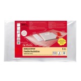 Set 5 coperti Herlitz 50014750 de plastic, 58.5 x 34 cm + 5 etichete si 24 protectii pentru colturi - RESIGILAT