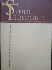 Studii Teologice, seria a III-a, anul VIII, nr. 2 (Editia: 2012)