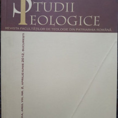 Studii Teologice, seria a III-a, anul VIII, nr. 2 (2012)