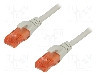 Cablu patch cord, Cat 6, lungime 2m, U/UTP, DIGITUS - DK-1612-020