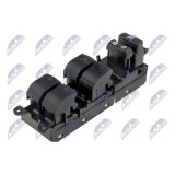 Comutator reglaj geam Toyota Land Cruiser Prado 2009-2017, Land Cruiser 2007-, iluminat : Verde, Galben, 84040-60190