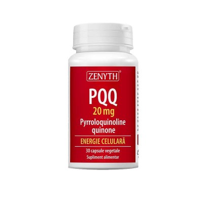 PQQ 20 miligrame 30 capsule Zenyth foto