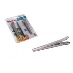 Set 3 cleme din inox pentru prindere pungi in bucatarie