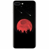 Husa silicon pentru Apple Iphone 7 Plus, Blood Moon
