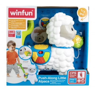Winfun Jucarie De Impins Alpaca foto