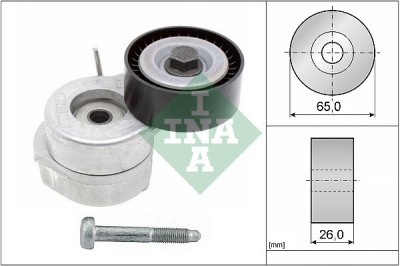 INA 534 0607 10 Intinzator curea, curea distributie foto