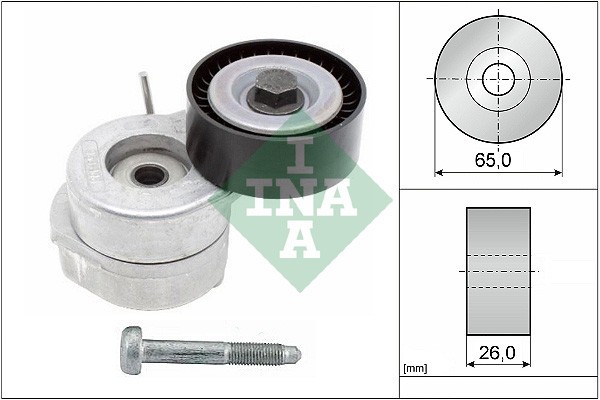 INA 534 0607 10 Intinzator curea, curea distributie