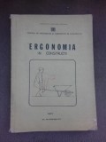 Ergonomia in constructii - Stefan Gusti