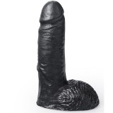 Hung System-Dildo Negru Marcel 17 cm-Ventuza