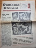 ziarul romania literara 19 iulie 1990