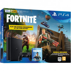 Consola Ps4 Slim 500Gb + Fortnite + Royal Bomber Outfit + Battle Royale Mode Only + 500 V-Bucks foto