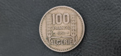Algeria - 100 francs 1952 foto