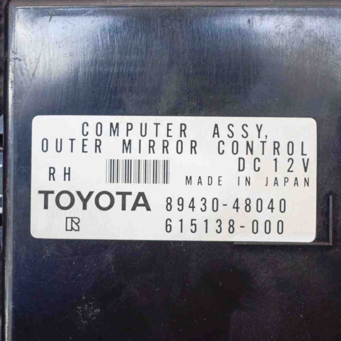 Alt modul de control LEXUS RX _U3_ 2006 OEM: 89430-48040615138-000 3744246