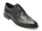 Pantofi eleganti EPICA negri, A288, din piele naturala
