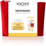 Trusa Crema de zi cu efect de refacere a lipidelor si redare a fermitatii Vichy Neovadiol Menopause, 50 ml