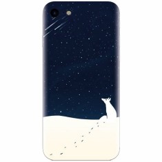 Husa silicon pentru Apple Iphone 6 Plus, Winter Night