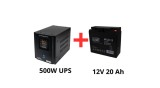 MHPower Sursă de alimentare ne&icirc;ntreruptibilă pentru pompe de circulație 500W + pachet acumulator 20Ah