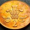 Moneda 2 PENCE - ANGLIA, anul 1998 * cod 62 B