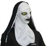 Mască Horror Călugăriță Demonică cu Ochi Galbeni&nbsp;