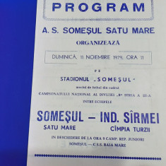 program Somesul SM - Ind. S.C. turzii
