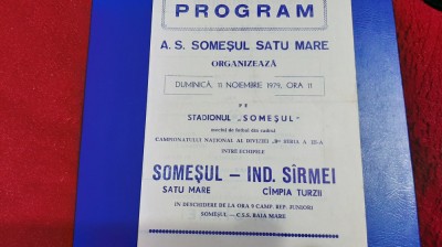 program Somesul SM - Ind. S.C. turzii foto