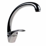 Baterie inox bucatarie, ZILAN, pipa lunga mobila lebada, monocomanda, cartus ceramic 40mm / ZLN 7819