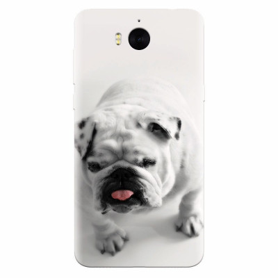 Husa silicon pentru Huawei Y5 2017, Pretty Doggy foto