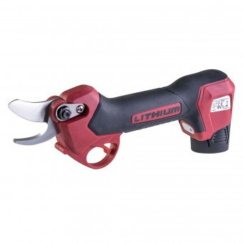 Foarfeca de gradina cu acumulator pentru crengi, 2 x Baterie, 2 Ah, motor fara perii foto