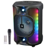 Cumpara ieftin Boxa portabila 8&quot; KTS-1766 RGB cu microfon, telecomanda si Bluetooth