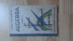 Focsa-Stamatescu / D. Focsa , I. Stamatescu - Algebra pentru clasa a V-a ( 1935 ) manual scolar de matematica