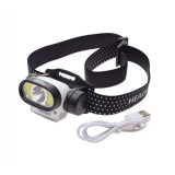 Lanterna frontala, reincarcabila USB-C, 5 moduri de iluminare, 80x46mm Cod:AA2545B