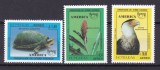 Honduras 1995 fauna MI 1294-1296 MNH