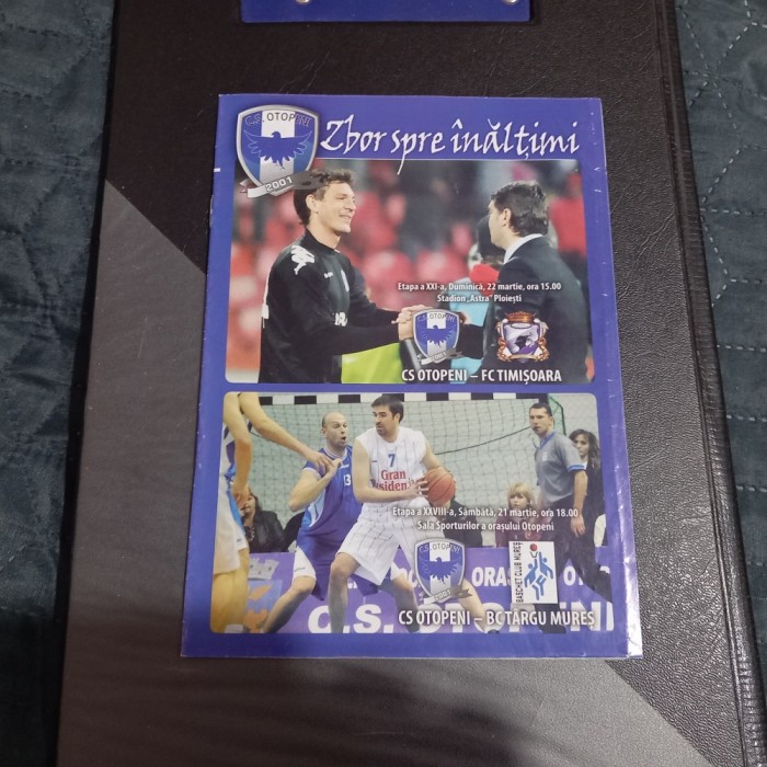 program CS Otopeni - FC Timisoara
