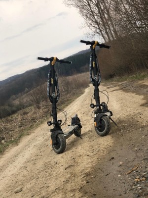 Trotinetă electrică jeep foto