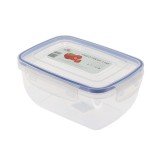Caserola alimente, Frigo Fresh, plastic, dreptunghiulara, transparenta, 1.4 L