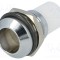 Montură LED 10mm crom convex ELBOK