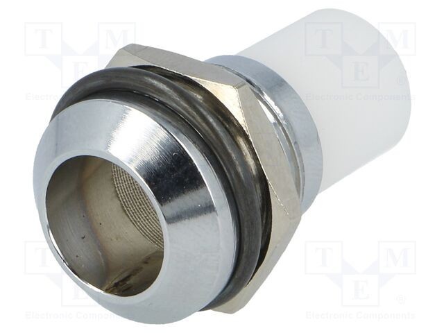 Montură LED 10mm crom convex ELBOK