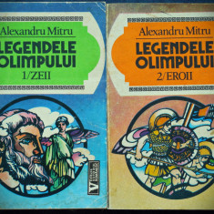 LEGENDELE OLIMPULUI - ALEXANDRU MITRU - ZEII, VOL. 1 + EROII, VOL. 2