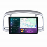 Navigatie dedicata cu Android Hyundai Accent III 2005 - 2010, 12GB RAM, Radio