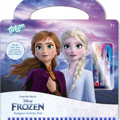 Carte cu activitati creative Disney Frozen