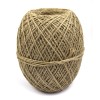 Sfoara Iuta Naturale 400g, 2mm, Fir Rasucit, Biodegradabila, pentru Decoratiuni, Legare Colet