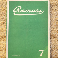 Ramuri - Revista literara anul al XXVI-lea, nr. 7, NOEMBRIE 1934