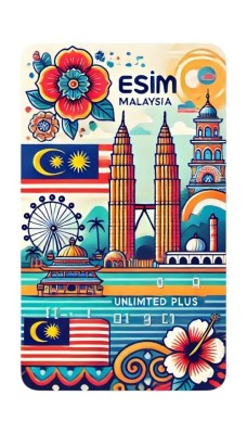 eSIM Malaysia, Unlimited Plus, 30 Days foto