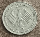 C50 - Moneda foarte veche - Germania - 2 marci - 1972 litera G