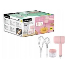 Mixer de m&acirc;nă multifuncțional pentru bucătărie AO-78163 electric re&icirc;ncărcabil USB 3 &icirc;n 1