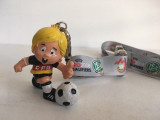 * Figurina forbalist cu agatatoare EUFA Euro 2008 Qualifiers, Bully Germany