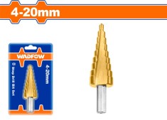 WADFOW - BURGHIU CONIC IN TREPTE 4-20MM PAS 2MM PowerTool TopQuality foto